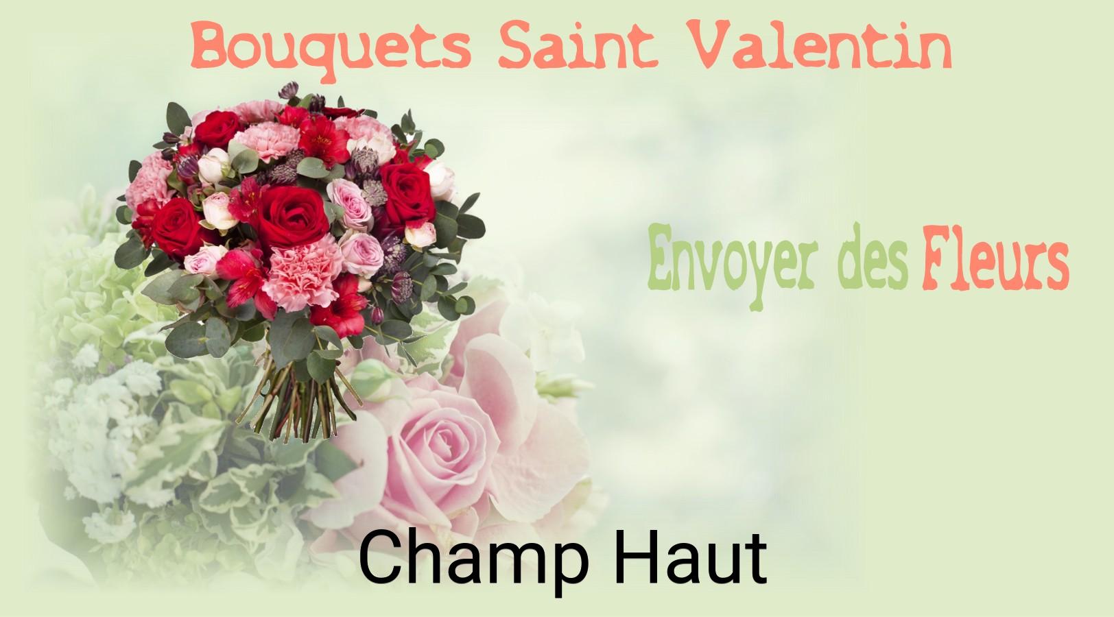 Roses de Saint-Valentin livrées à Champ-Haut